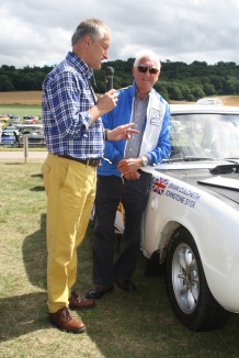 Rally driver Brian Culcheth interviewed by Peter MacDonald